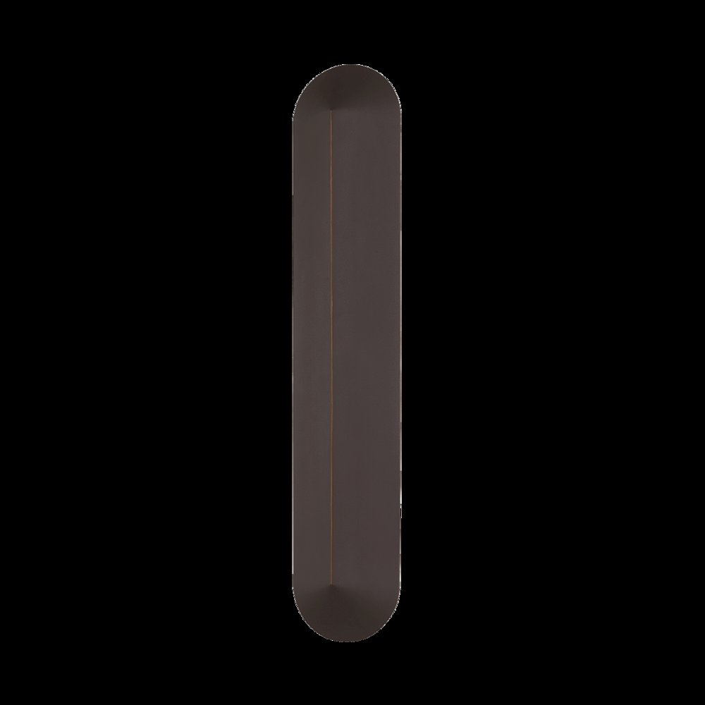 Ronan Exterior Wall Sconce, Textured Bronze, Hl