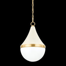 Ciara Pendant, Aged Brass