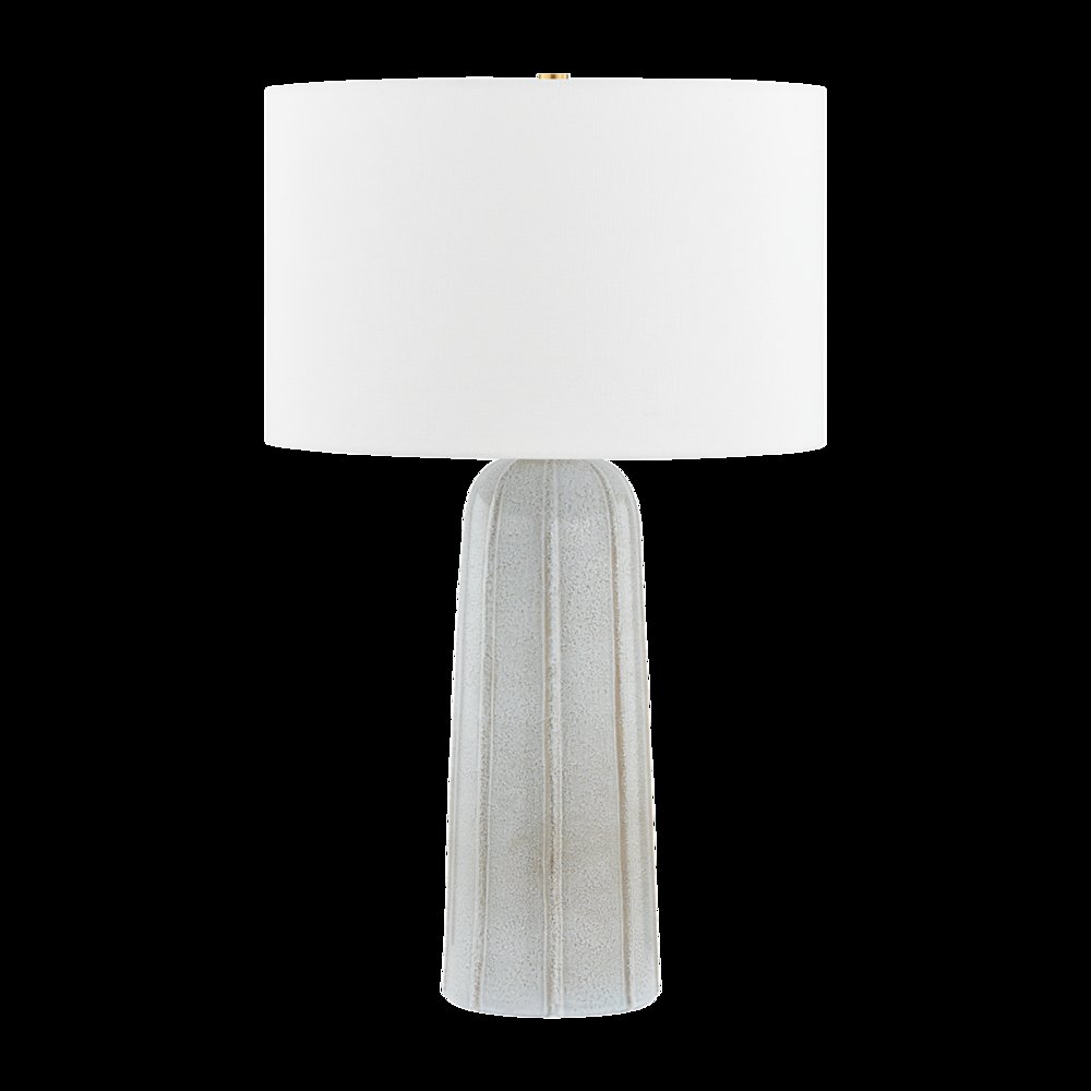 Kel Table Lamp, Aged Brass
