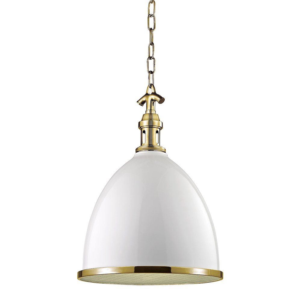 Viceroy Pendant, Brass