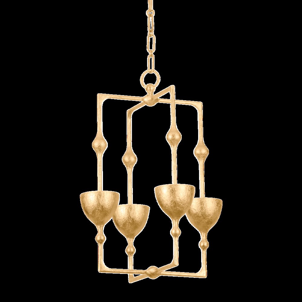 Antalya Lantern, Vintage Gold Leaf