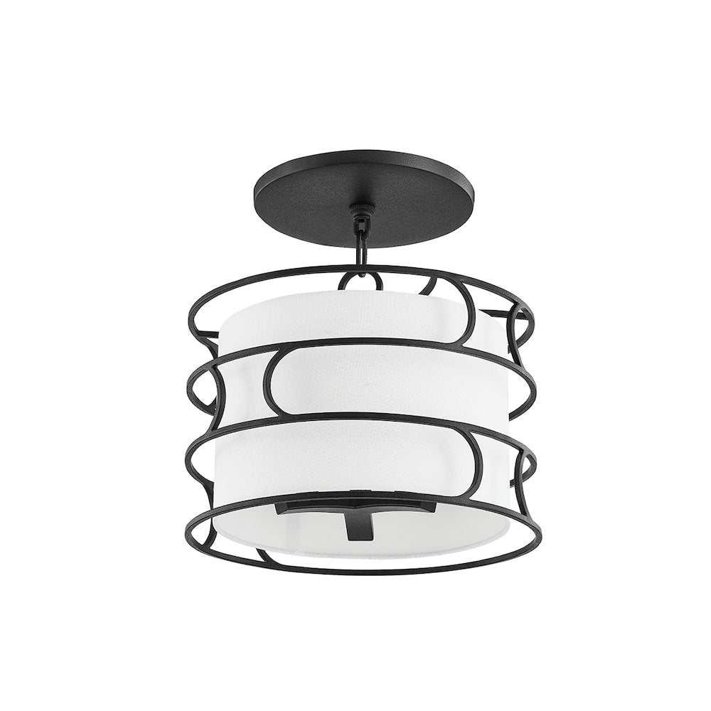 Reedley Semi Flush, Forged Iron