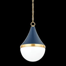 Ciara Pendant, Aged Brass