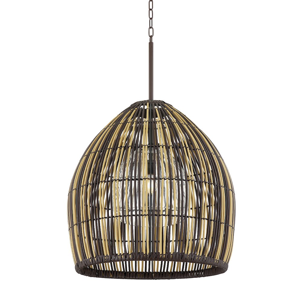 Holden Exterior Chandelier, Bronze