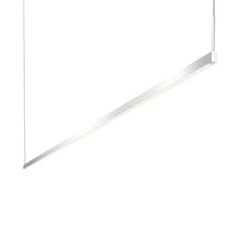 Thin-Line Pendant, Bright Satin Aluminum