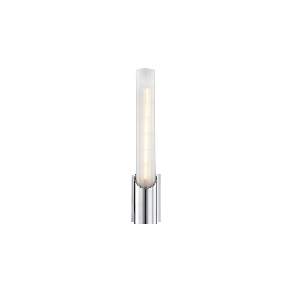 Pylon Wall Sconce, Polished Chrome