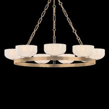 Caelum Chandelier, Patina Brass