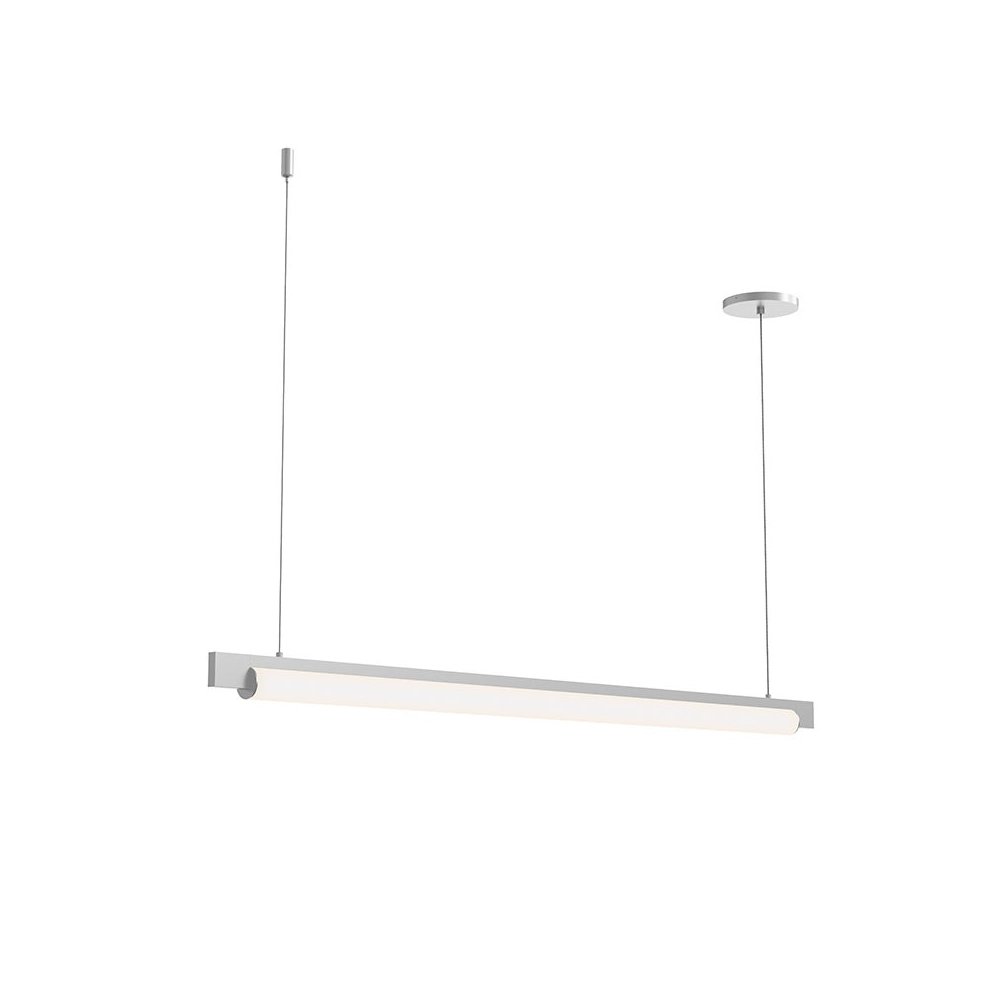 Keel Pendant, Bright Satin Aluminum