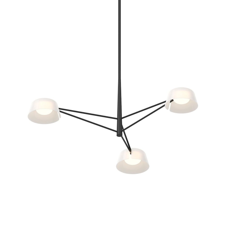 Ray Chandelier, Satin Black