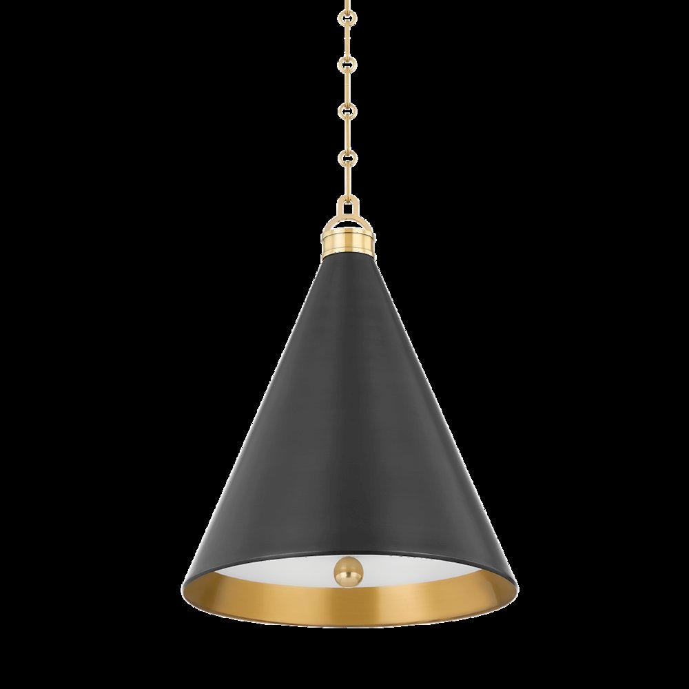 Osterley Pendant, Aged Brass, Distressed Bronze
