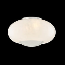 Lottie Flush Mount, Polished Nickel