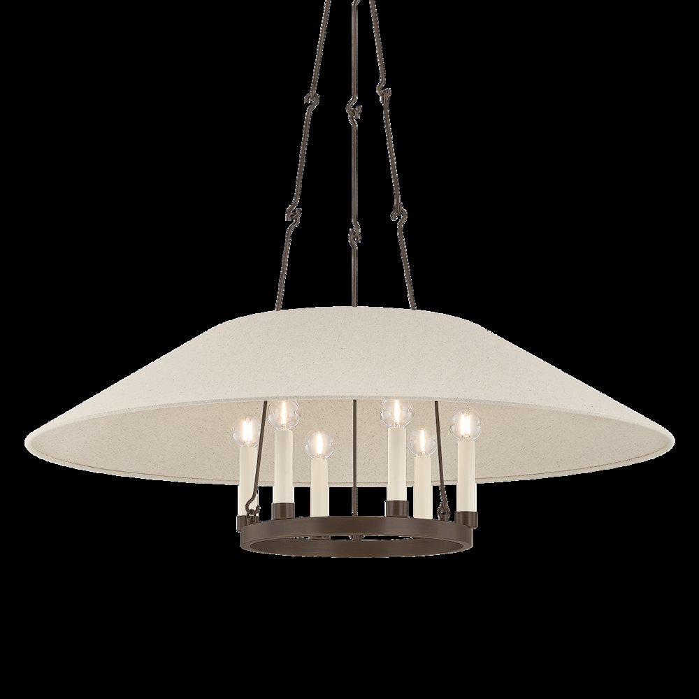 Archive Chandelier, Bronze