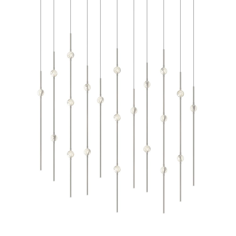 Constellation Pendant, Satin Nickel