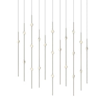 Constellation Pendant, Satin Nickel
