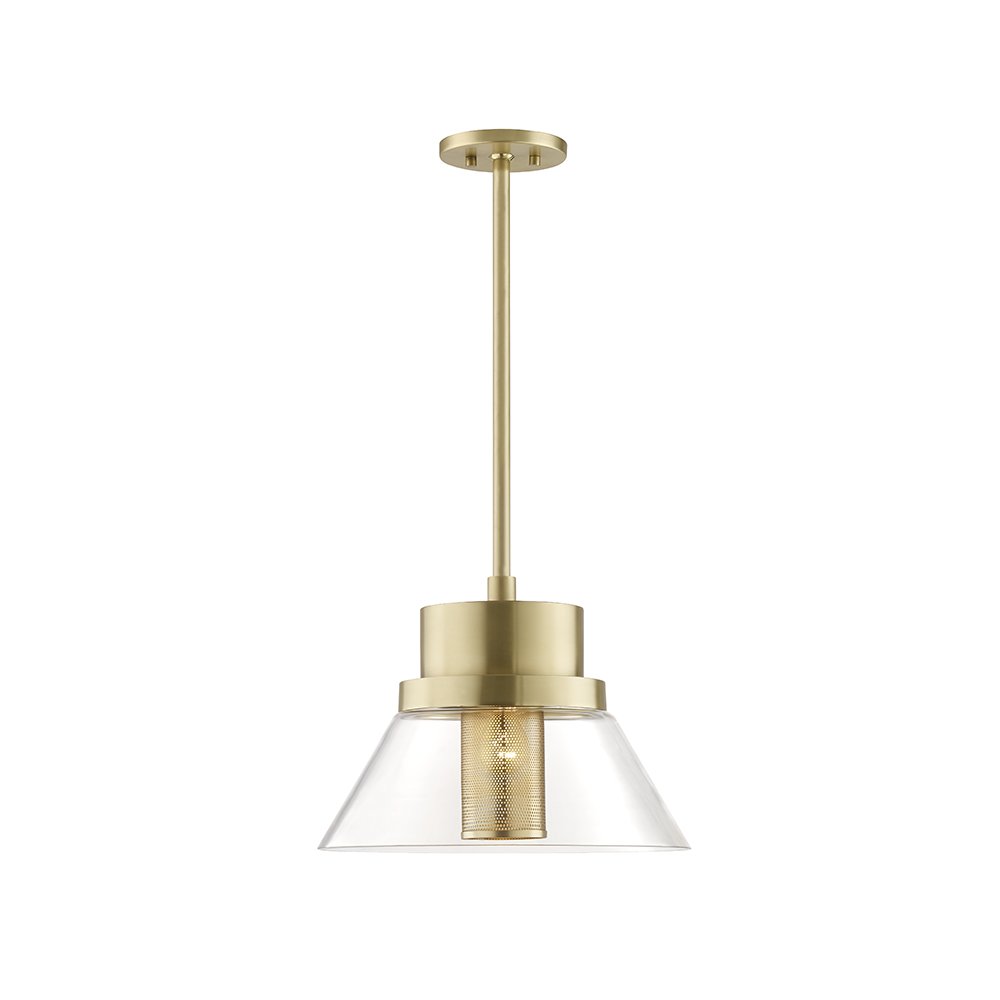 Paoli Pendant, Aged Brass