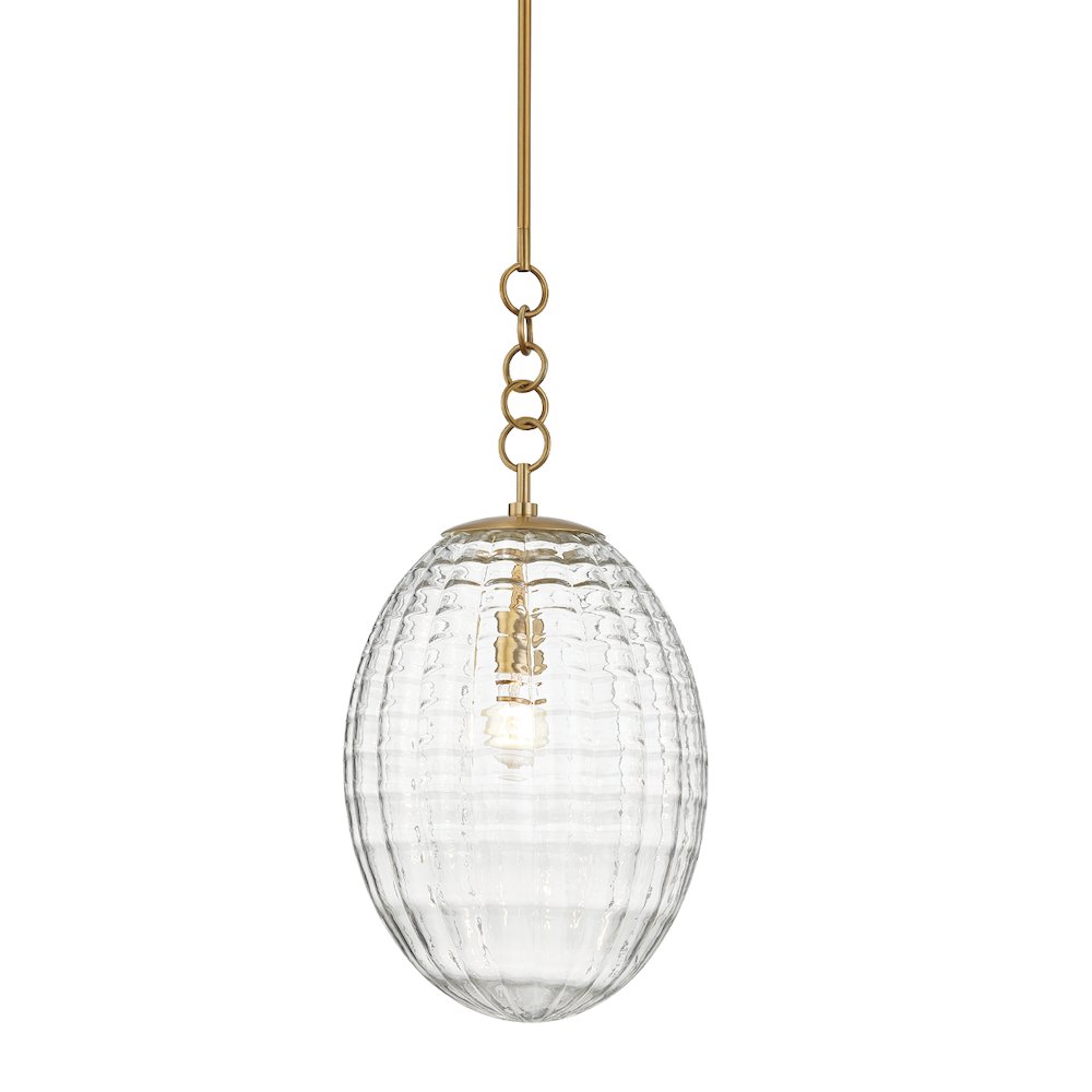 Venice Pendant, Aged Brass