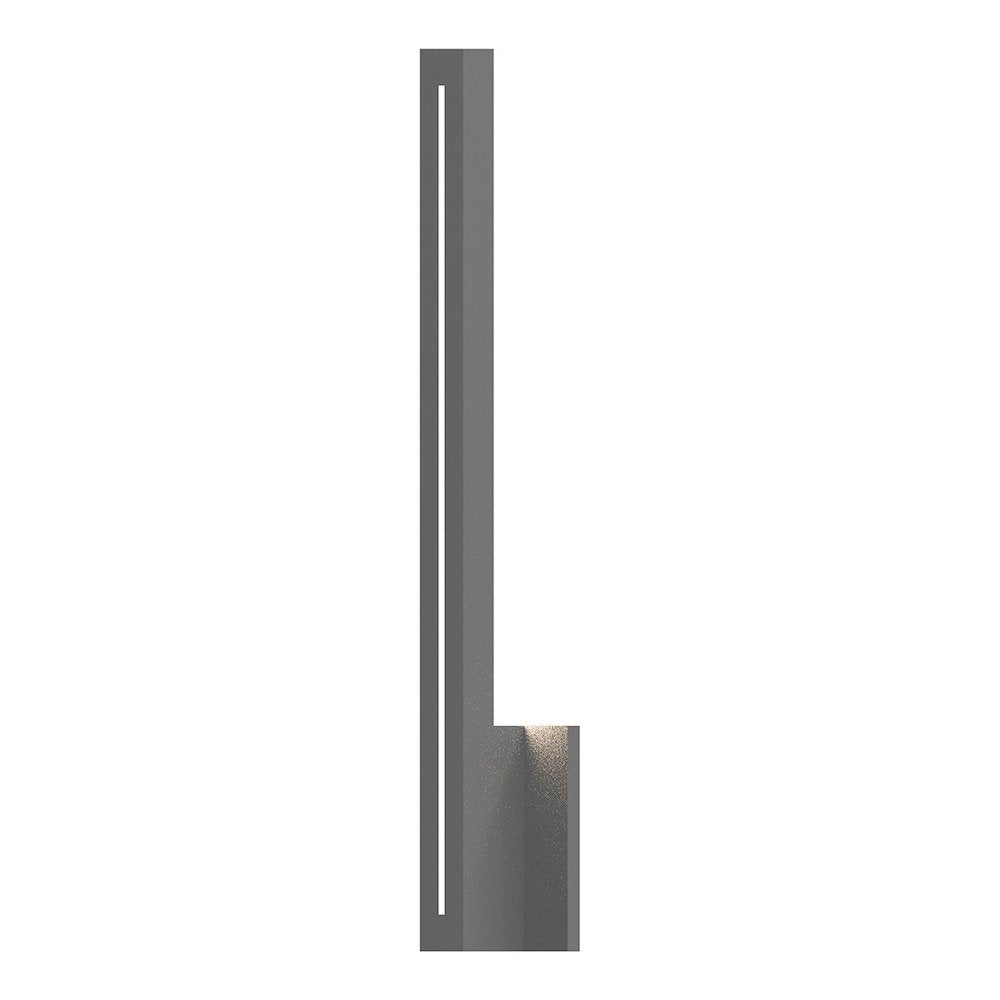 Stripe Wall Sconce, Textured Gray