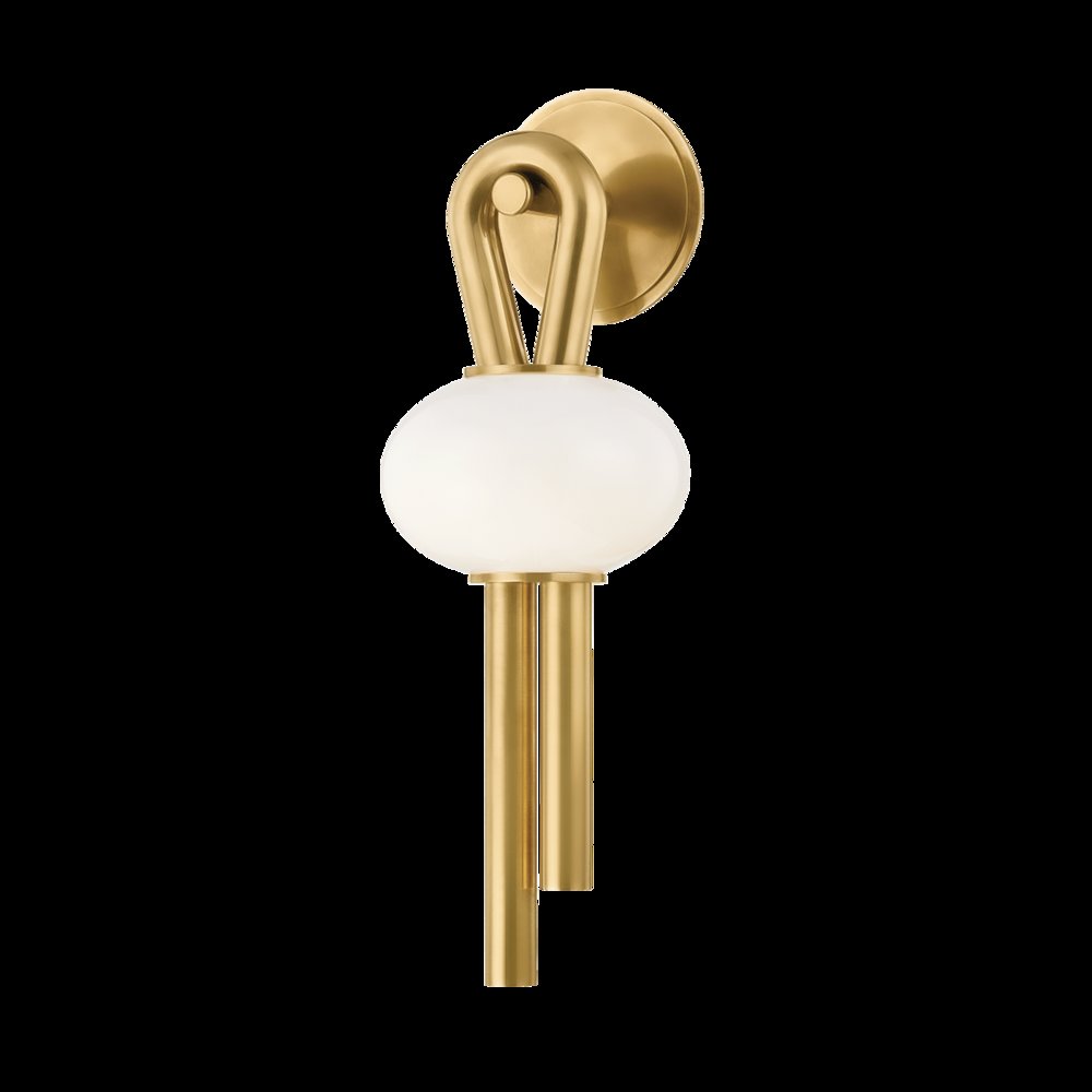Ala Wall Sconce, Vintage Brass