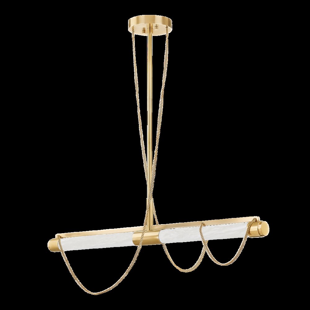 Lariat Linear, Vintage Brass