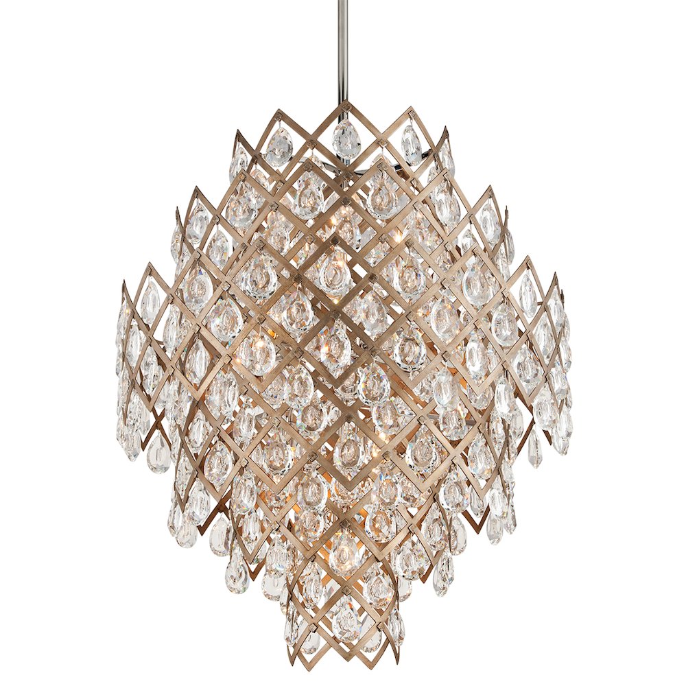 Tiara Chandelier, Vienna Bronze