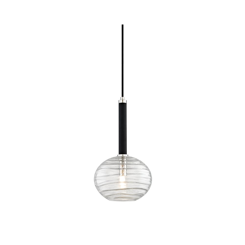 Breton Pendant, Polished Nickel