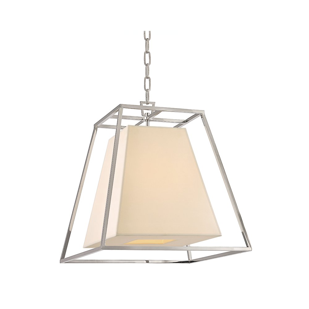 Kyle Pendant, Polished Nickel