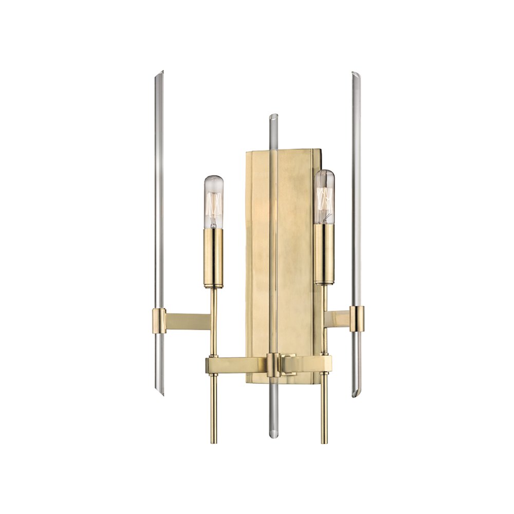 Bari Wall Sconce, Aged Brass