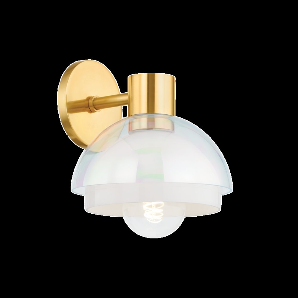 Modena Wall Sconce, Aged Brass