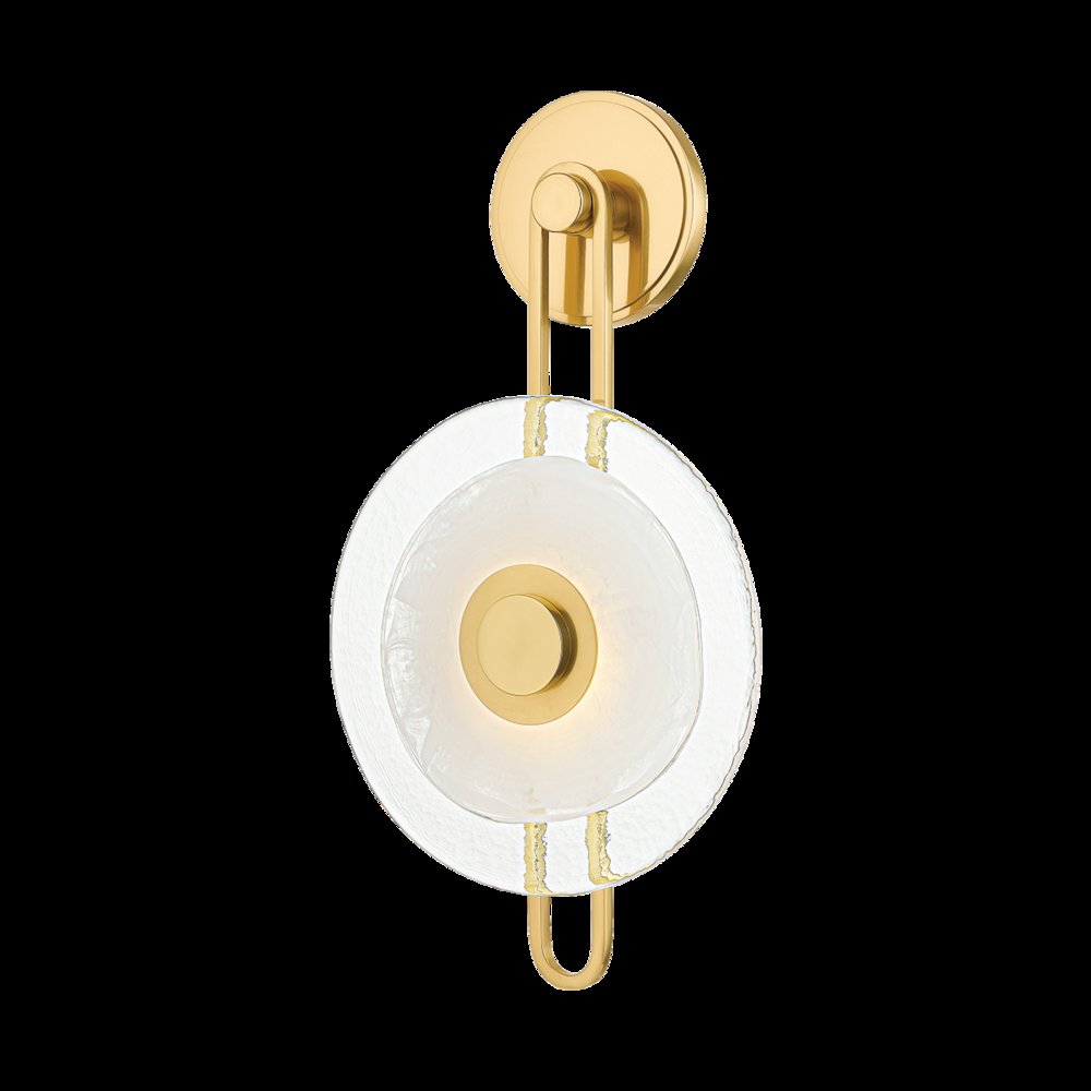 Keuka Park Wall Sconce, Aged Brass