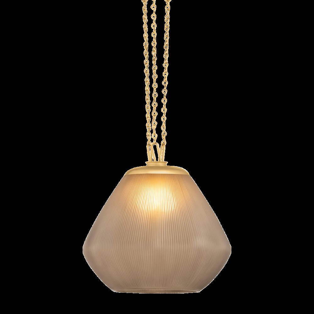 Saint Tropez Pendant, Vintage Brass