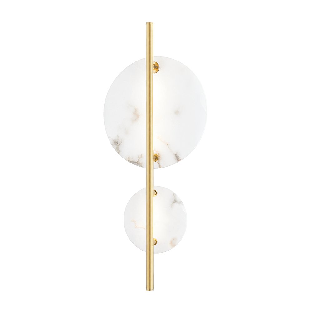 Croft Wall Sconce, Aged Brass