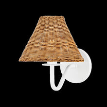 Issa Wall Sconce, Texture White