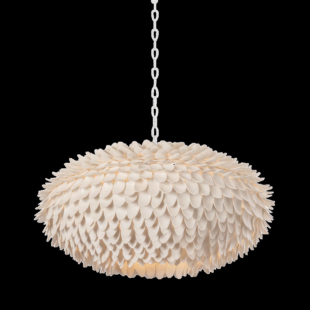 Alsen Pendant, White Plaster