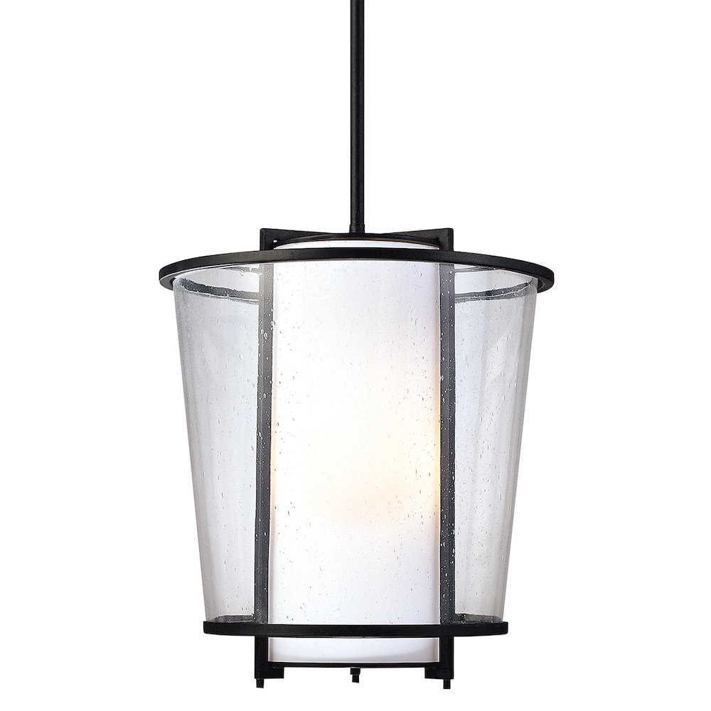 Bennington Exterior Pendant, Texture Black