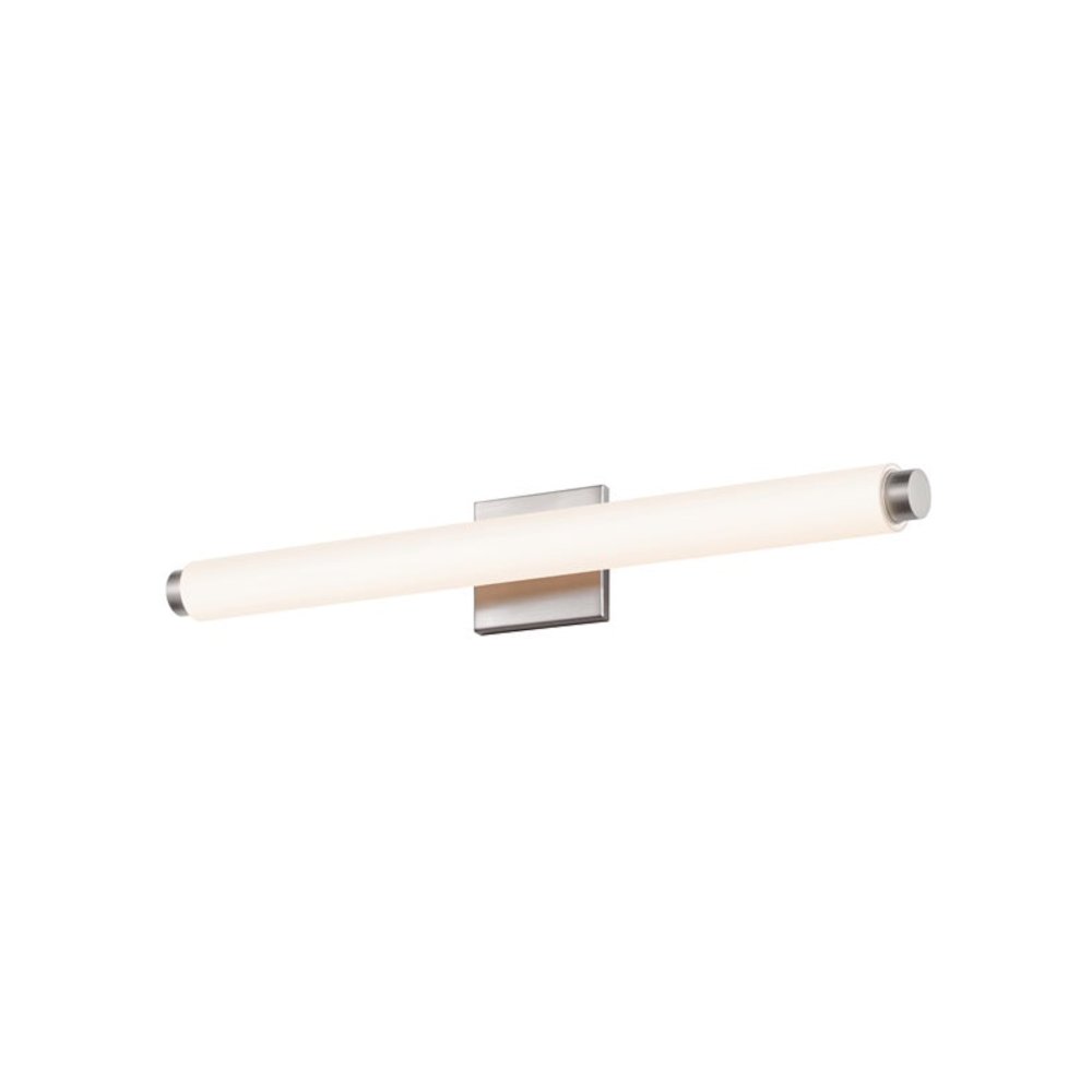 Tubo Slim LED Bath and Vanity, Satin Nickel