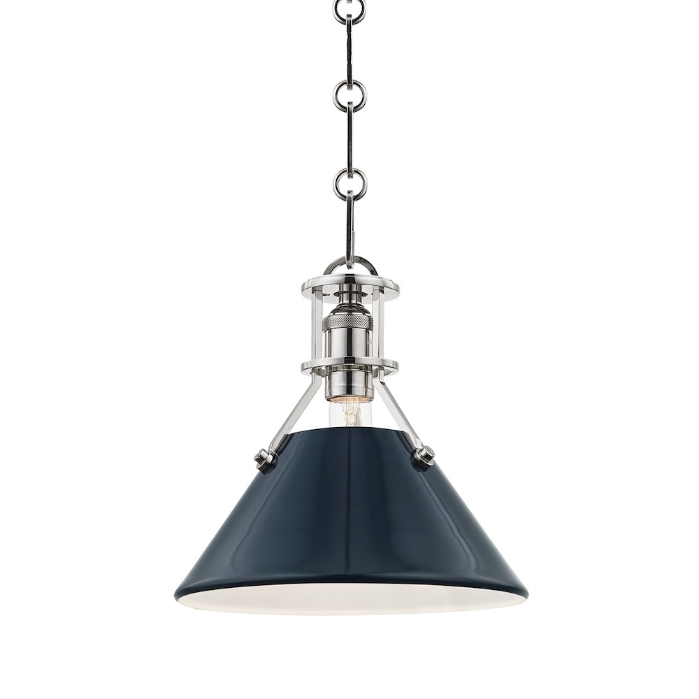 Painted No.2 Pendant, Polished Nickel