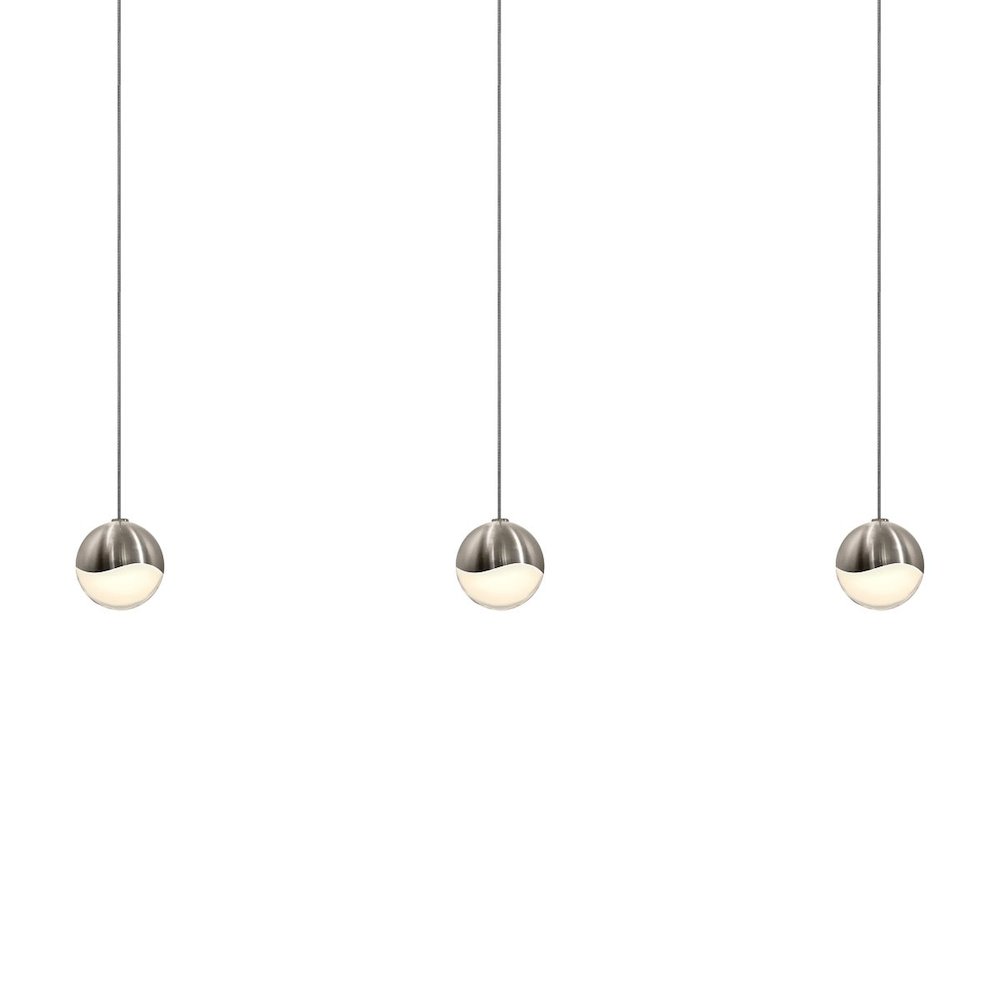 Grapes Pendant, Satin Nickel