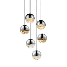 Grapes Pendant, Polished Chrome