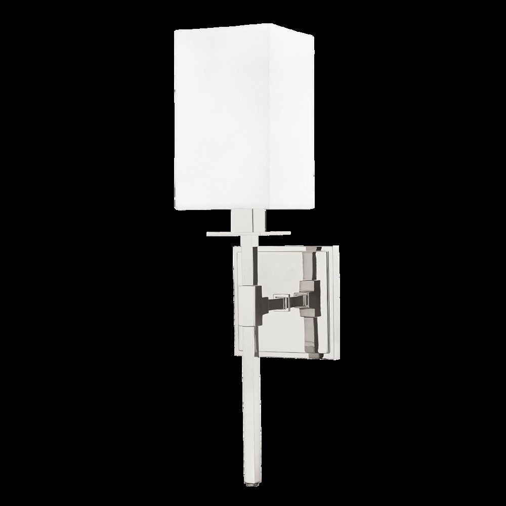 Taunton Wall Sconce, Polished Nickel