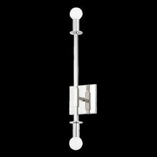 Milana Wall Sconce, Polished Nickel
