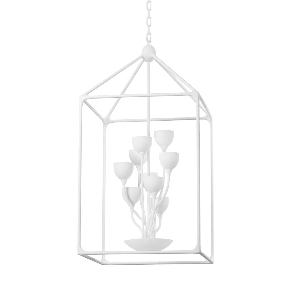 Westwood Lantern, Gesso White