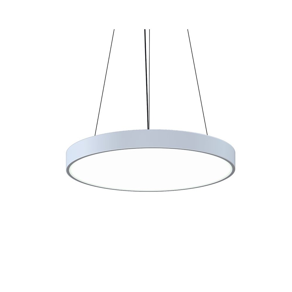 Pi Pendant, Satin White