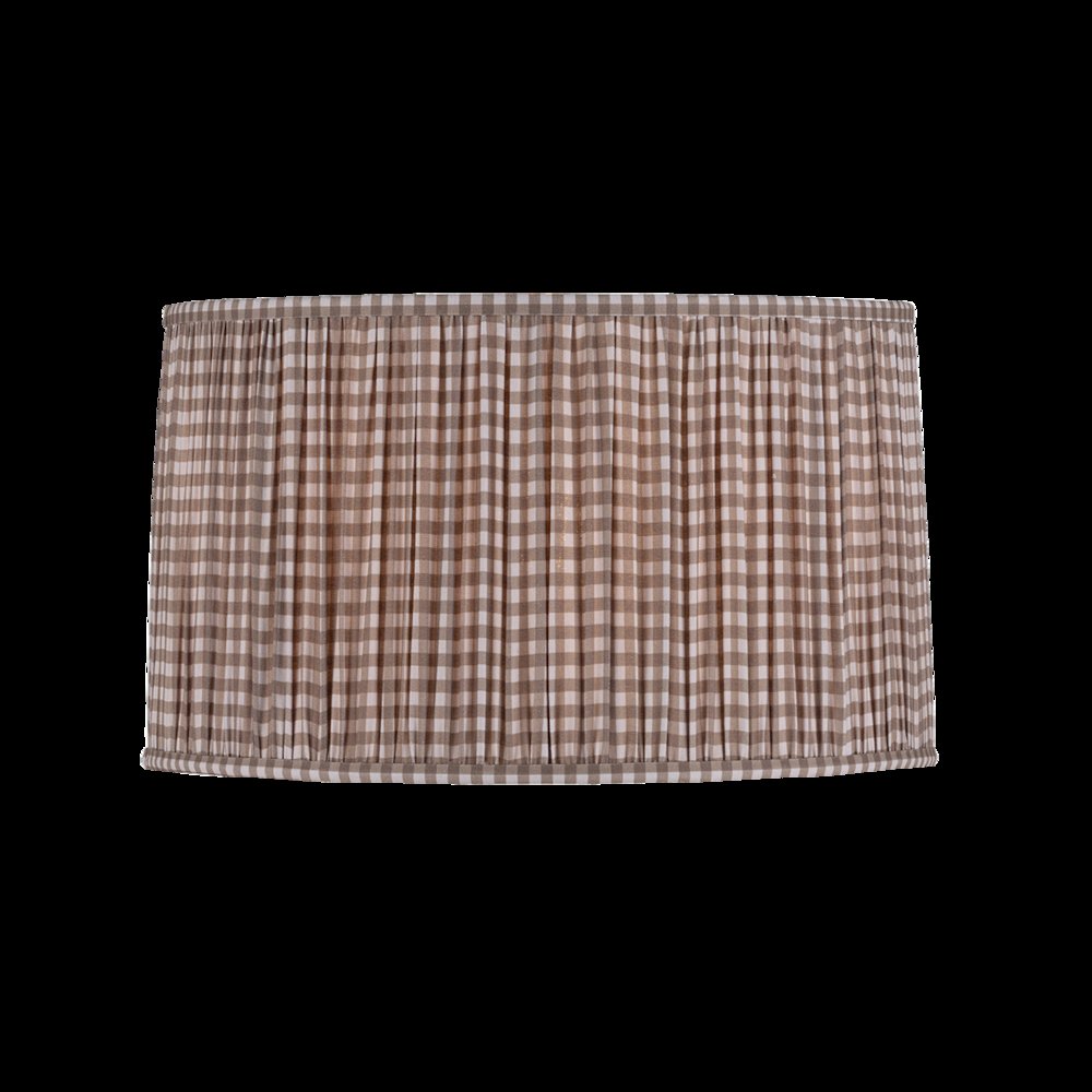 Gathered Drum Shade
