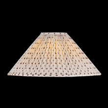 Gathered Wide Taper Shade
