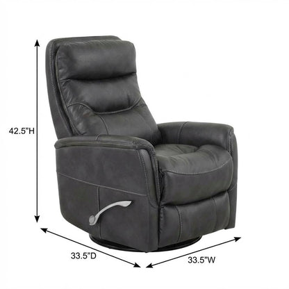 Gemini - Flint Swivel Glider Recliner Two Pack