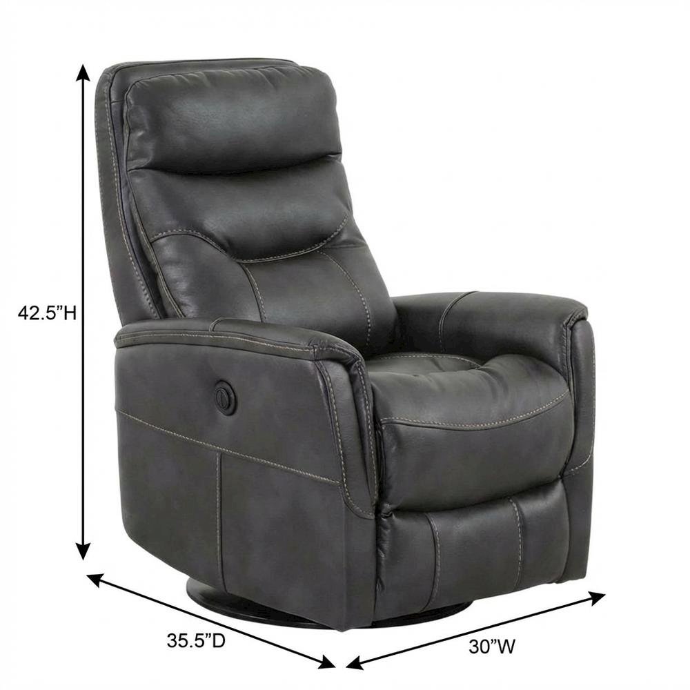 Gemini - Flint Power Swivel Glider Recliner
