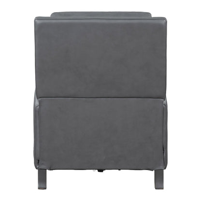Hunter - Echo Grey Manual Pushback Recliner