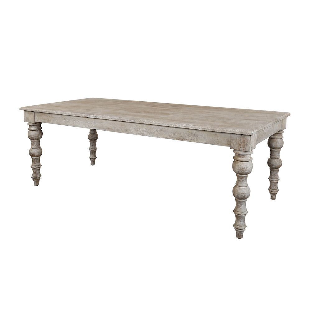 Eden Dining 84 In. Rectangular Dining Table With 4 Upholstered Chairs