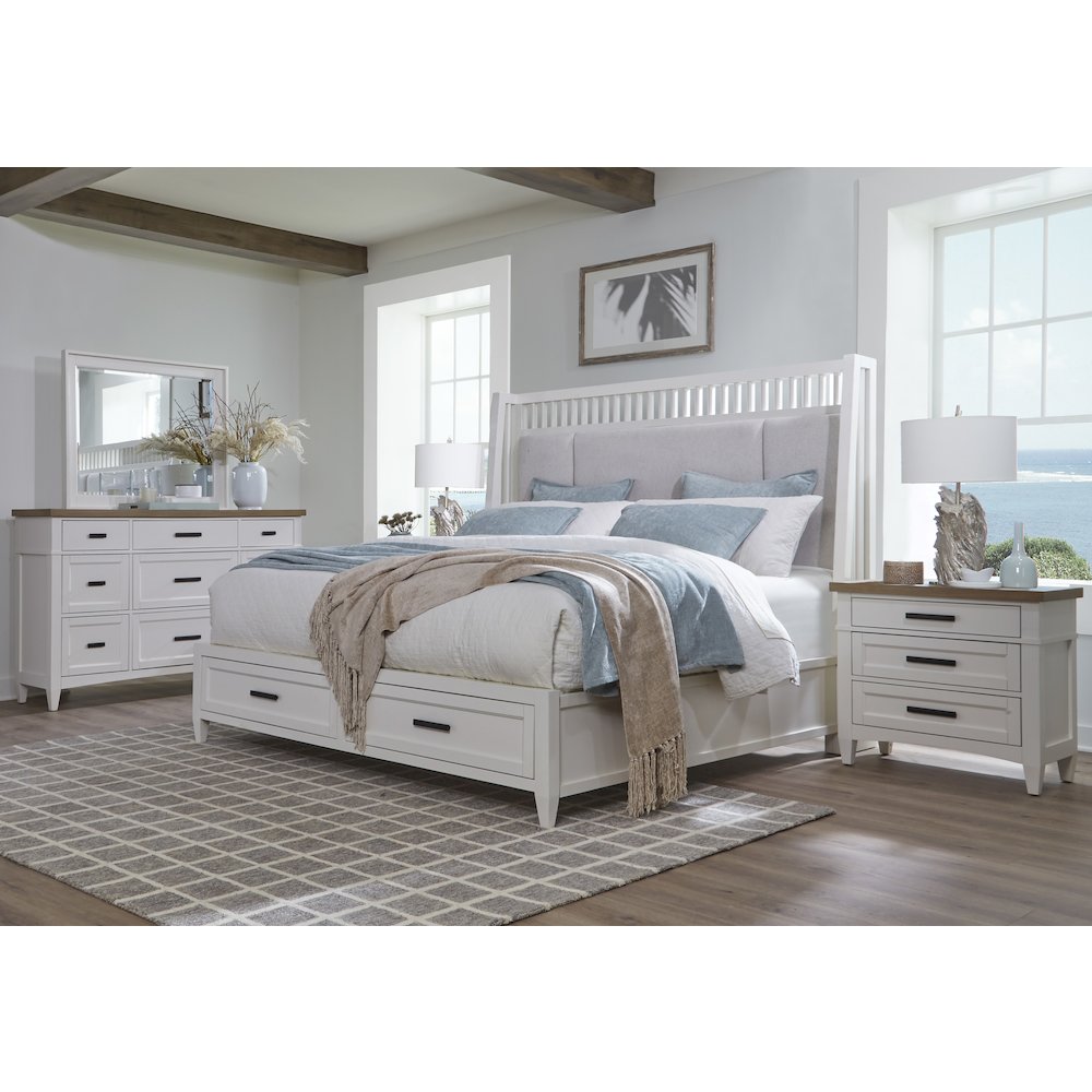 Modern Bedroom King Shelter Bed