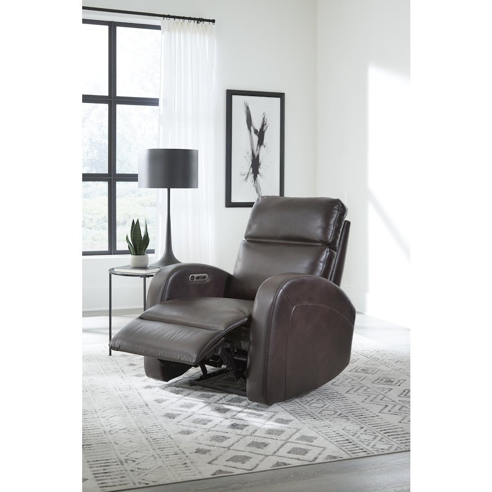 Devin - Pebble Brown Power Recliner